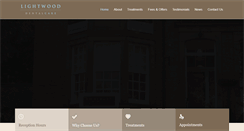 Desktop Screenshot of lightwooddental.co.uk